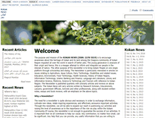 Tablet Screenshot of kokannews.org